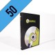  50 DVD-R DVDBOX CUSTOMIZED