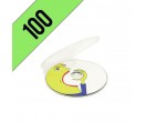 100 CD-R CLAM SHELL PERSONALIZZATI
