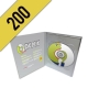 200 DVD-R DVD PACK PERSONALIZZATI