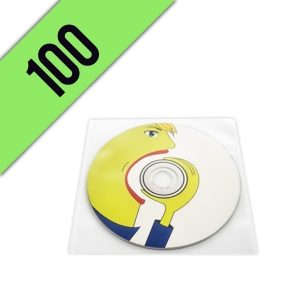 100 CD-R BUSTINA PVC PERSONALIZZATI
