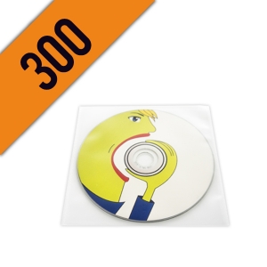 300 CD-R PVC SLEEVE CUSTOMIZED