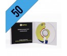 50 CD-R SLIMBOX PERSONALIZZATI