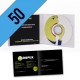 50 CD-R SLIMBOX PERSONALIZZATI