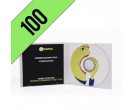 100 CD-R SLIMBOX PERSONALIZZATI 