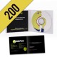200 CD-R SLIMBOX CUSTOMIZED