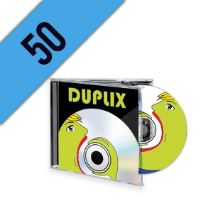 50 CD-R JEWELBOX PERSONALIZZATI 